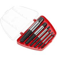 KKmoon Juego de Extractores de Tornillos para Perno Roto - 3-20mm (6 piezas)